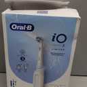 Oral-B iO Deep Clean Rechargeable Electric Toothbrush, White, iO Series 3 Limited, 2 Brush Heads, Travel Case, Pressure Sensor, 3 Cleaning Settings, 2-Minute Timer (1 Count (Pack of 1))