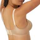 Bali Women's Double Support Wireless Bra, Comfortsoft Full-coverage Wirefree Bra, Df3820 (Beige) 38D