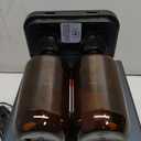 Aromadd Smart Waterless Essential Oil Diffuser with Dual Nozzle, Cold Air Tech Scent Air Machine with 8 Timer Settings, 9 Mist Levels, Hotel Collection Diffuser for Home & Office (Black Titanium)