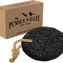 Pumice Stone - Natural Earth Lava Black - Callus/Corn Remover for Feet Heels and Palm - Pedicure Exfoliation Tool - Dry Dead Skin Scrubber - Health Foot Care