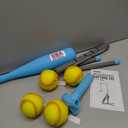 Franklin Sports Grow-with-Me Kids Baseball Batting Tee + Stand Set for Youth + Toddlers - Youth Baseball, Softball + Teeball Hitting Tee Set for Boys + Girls