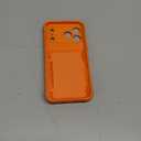 for iPhone 17 Pro Max Case Wallet with Card Holder (4-5Cards) +1 Privacy Screen Protector,[RFID Blocking][Kickstand][Military Drop Protection] Full Camera Protection Wallet Case for iPhone 17 Pro Max (Orange)