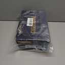 CUSHIONAIRE Hobby Genuine Leather Suede Mule Clogs for Women with Buckle Strap and Cork Footbed, Supportive All-Day Comfort in Womens Shoes (7 Wide, Black)