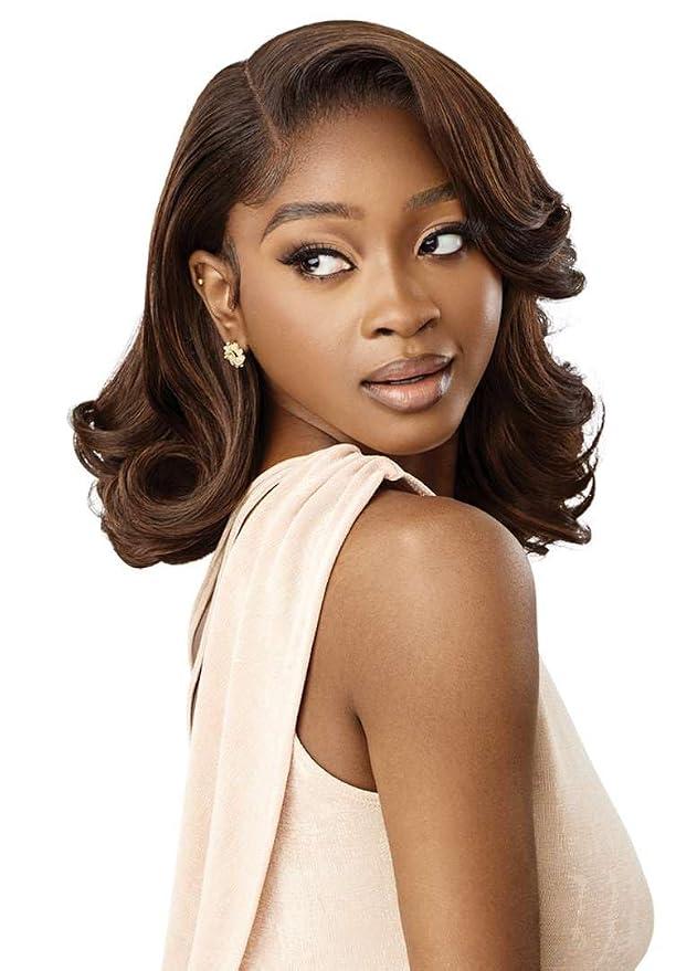 Outre Lace Front Wig - Melted Hairline - Primrose (JET BLACK 1)