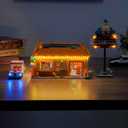 LocoLee Light kit Compatible with Lego 10352 The Simpsons: Krusty Burger - No Model Only Light, LED Lighting Accessories Compatible with Lego 10352 Krusty's Burger Joint (RC Version)