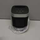 Small Portable Space Heater for Indoor Use - VOCRS 1500W PTC Electric Heater with Thermostat, Remote Control, 12H Timer, Eco and Fan Mode, Rapid and Safe Heating for Bedroom, Office