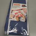 HOLDN STORAGE Premium Wrapping Paper Storage Container - Durable 600D Tear-Proof, Fits 27 Rolls Gift Wrap, Extra Pockets for Ribbons & Bows, Underbed Storage - Ideal for Holiday Christmas, Blue