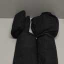 Genina Waterproof Chair Covers for Dining Room Set of 4 Kitchen Chair Covers Parson Dining Chair Slipcover,Black