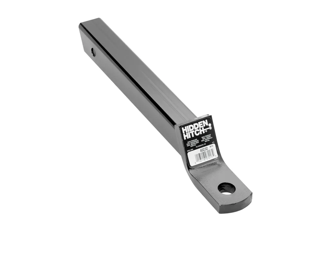 80232 2" Class III Square Ball Mount Black