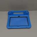 Fire HD 10 & Fire HD 10 Plus Tablet Case for Kids (13th/11th Generation, 2023/2021 Release), DJ&RPPQ Lightweight Shockproof Case Built-in Screen Protector with Handle Stand, Not fit iPad Samsung- Blue