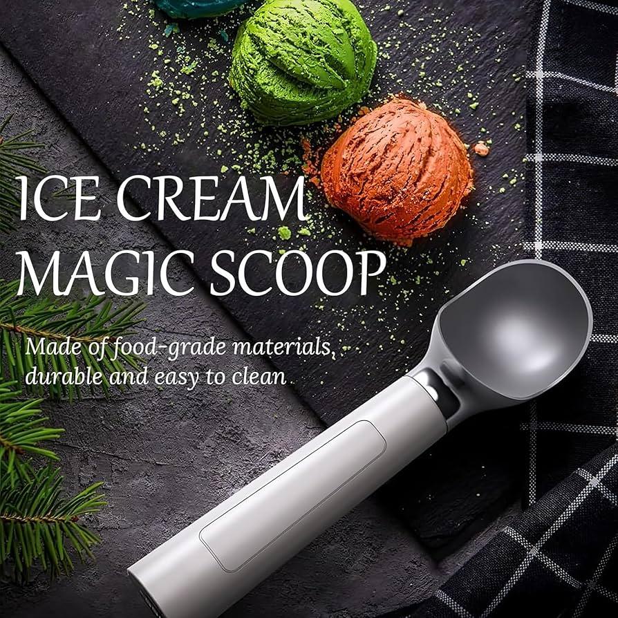 Cuisinart Ice Cream Maker Rechargeable Heated Ice Cream Scoop