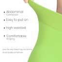 Wildarms 2 Pairs Women's 80D Opaque Tights - High Waist Control Top Smooth Stockings, Light green, Large-X-Large