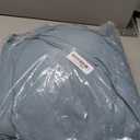 Bedsure Duvet Cover Oversized King Size - Soft Double Brushed Bedding Set for Kids & Adults, Zipper Closure, 3 Pieces, Includes 1 Duvet Cover (120"x98") & 2 Pillow Shams, NO Comforter, Mineral Blue