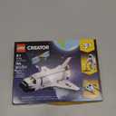 LEGO Creator 3 in 1 Space Shuttle Toys - Space Toys Building Set for Boys & Girls, Ages 6+ - Option to Build 2 Spaceships or Astronaut - Educational Gift for Kids Birthday & Holidays - 31134