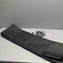 Grounding Mat for Bed, Anti-Slip PU Leather, Grounding Mat Improves Sleep, relieves Stress, with Static grounding Cord and Test Pen (Black, (71 * 53 inch))