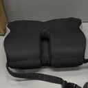 Truck Driver Seat Cushion, Memory Foam L-Shaped Ergonomic Cushion for Office Chairs, Comfort & Support for Long Sitting
