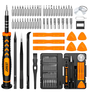 JOREST 59Pcs Small Precision Screwdriver Set with Torx T5, T6, T8, Mini Repair Tool Kit for Macbook, Computer, Laptop, iPhone, PS4 PS5, Xbox, Switch, Eyeglasses, Watch, PC, Ring Doorbell, Electronic