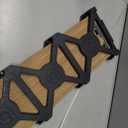 Stick Wood Shoe Rack Organizer, 5 Tier Shoe Shelf Storage Organizer, for Entryway, Hallway, and Closet