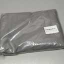 Weighted Idea Cool Removable Duvet Cover 48"x72" for Weighted Blanket, Oeko-texCertified 100% Cotton, (Soft and Fabric, Dark Grey)