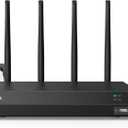 REOLINK 4K 16CH WiFi NVR with Wi-Fi 6 and 2.4/5 GHz Dual-Band WiFi, Built-in 2TB HDD, Support 16MP/12MP/8MP/5MP/4MP Reolink Cameras, 24/7 Recording Home Security Camera System, Not PoE Ports, RLN12W (Black)