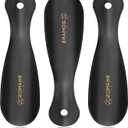 ZOMAKE Metal Shoe Horn,Small Travel Shoehorn for Men Women Kids, Portable Shoe Spoon Helper 7.5''