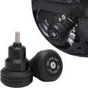 JFG RACING Frame Slider for Surron Light Bee,CNC Crash Protector Pads for Electric Dirt Bike Sur Ron Light Bee X and S/X160/X260-Black