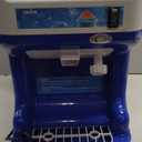 VEVOR Commercial Ice Shaver Crusher,286lbs Per Hour Electric Snow Cone Maker with 2L Ice Cube Box, 250W 1500RPM Tabletop Shaved Ice Machine for Parties Events Snack Bar, Home and Commercial Use (Blue)