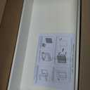 SaniteModar Shower Niche, Stainless Steel Shower Niche No Tile Needed, Recessed for Bathroom Storage (Warm White, 24" x 12"), 24" x 12", Single