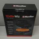 Mueller Heart 5 Waffle Maker, Waffle Iron, Adjustable Browning Control & Nonstick, Cool Touch Handle, Easy to Clean, Small Kitchen Appliances
