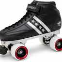 Bont Skates - Quadstar Carbon Roller Skate Derby Package - Professional rollerskates for Derby, Speed and Indoor Skating (6/ 38)