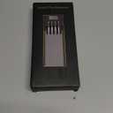 Meat Thermometer Digital Wireless, Long-Range BBQ Thermometer with 4 Probes, Dual Sensors for Perfect Grilling & Smoking - Black