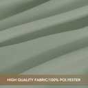 sancua Square Tablecloths 54x54 Inch, 2 Pack - Sage Green Fabric Table Cloth for Square or Round Tables, Washable Polyester Table Cover for Dinner, Holiday Party, Decorative Display Tables