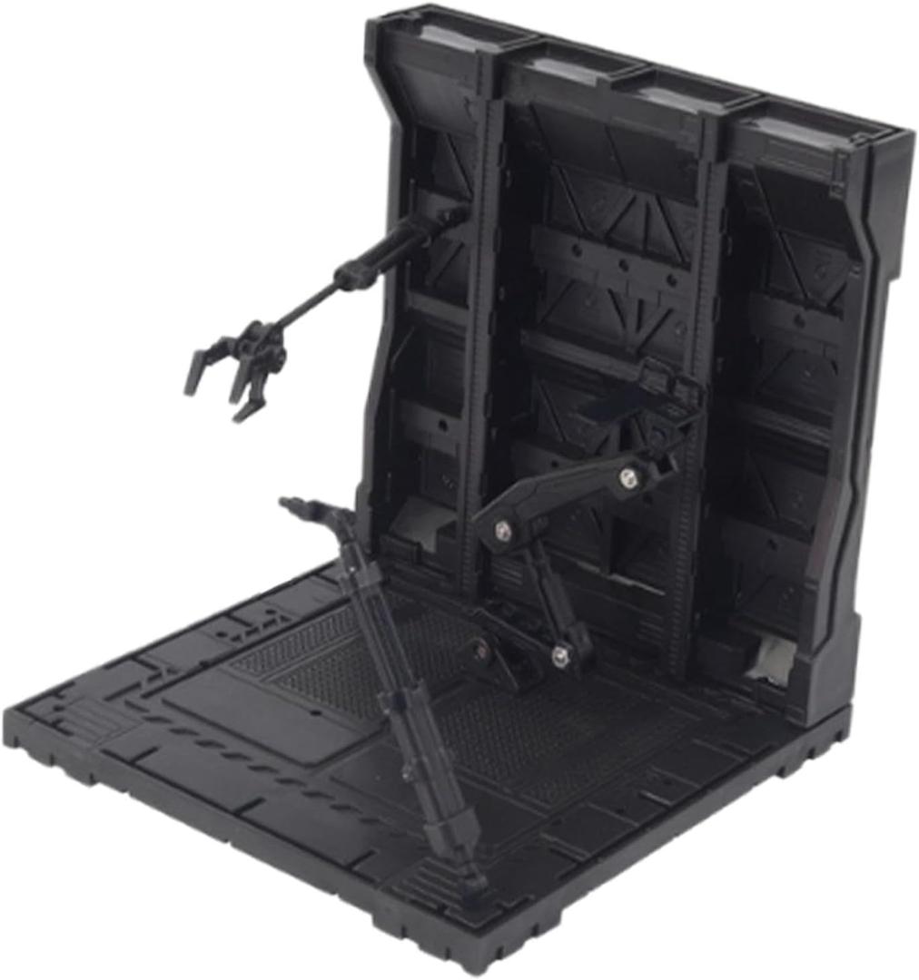 Interlocking Display Base Model Display Stand Universal,Model Base Scene,RG Organizer,Toy Storage Garage Easy Installation, VT11612
