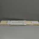 LazBlinds 1" Vinyl Mini Blinds for Doors, Cordless French Door Blinds for Privacy, Light Filtering Privacy Horizontal Shades for Front Door Patio Sidelight Glass Door, 28" W x 72" H, Beige