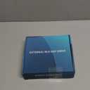 7 in 1 External Blu Ray Drive, External Blueray/DVD Drive for PC with SD/TF Port Blu Ray Burner, Support 100G Disc External Blu Ray Drive for Windows Linux MacOS Laptop Desktop(with Carring Case)