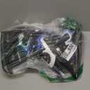 MammyGol Adjustable Ice Skates for Kids Youth Tean Hockey Lace-Up Boys or Girls Ice Skate for Beginner Age 4-12 Blue Black Teal Green (Large(5-8 US))