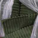 Ultra-Comfortable Corduroy Electric Recliner Chair - 135 Forward & Backward Adjustment, Heated Massage, Dual Cup Holders, Double-Side Storage Pockets & Tool-Free Assembly Green