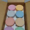 8 Pack Glass Baby Food Storage Containers, 4 oz Leakproof Baby Food Jars with Lids, Small Glass Food Containers for Infant Baby, Freezer Safe