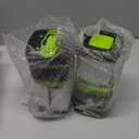 Consciot LED Battery Powered Camping Lantern, 1000LM, 4 Light Modes, IPX4 Waterproof Portable Tent Flashlight for Power Outages, Emergency, Hurricane, Hiking, Light Green, 2-Pack