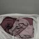 Monbix California King Comforter Set - 7 Pieces Cationic Dyeing Italian Plum Bed in a Bag Cal King Bed Sets with Comforter, Sheets, Pillowcases & Shams, Reversible Bedding Comforters Sets