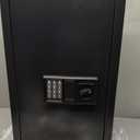 25.6" Tall Fireproof Wall Safes Between the Studs 16" Centers, Heavy Duty Combination Lock in Wall Safe with 2 Removable Shelf, Hidden Safe for Money, Jewelry, Document, Passport