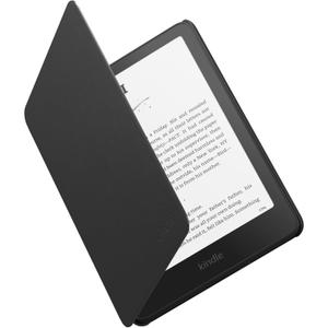 Amazon Plant-Based Leather Case- Lightweight, Protective Cover Designed with Sustainability in Mind for Kindle Paperwhite and Kindle Colorsoft (Black)