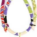 Soft Breakaway Cat Collar with Lucky Clover Bell. Adjustable Kimono Style, Safe, Stylish for Kittens & Adult Cats