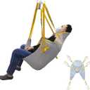 Patient Lift Sling Universal Full Body Mesh Sling for Showering Transfer Sling Home Use - Supports up to 500 lbs