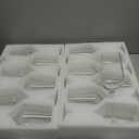 YANGNAY Glasses (Set of 12, 13 Oz), Clear Glasses for Red or White, Smooth Rim, Dishwasher Safe