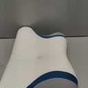 Cervical Neck Pillow for Pain Relief - Ergonomic Side Sleeper for Sleeping, Cooling Memory Foam Pillows for Neck Support, Contour Orthopedic Bed Pillow for Back Stomach Sleepers (White)