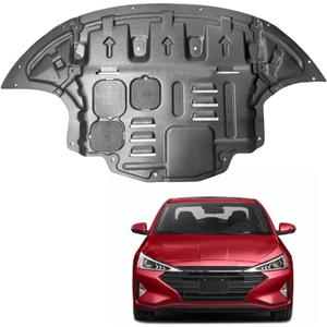 Engine Splash Shield Fit for Hyundai Elantra 2017 2018 2019 2020 Lower Engine Case Guard Under Engine Cover Fit for Elantra 2017-2020 Front Engine Guard Mud Flaps w/Screw Hardware