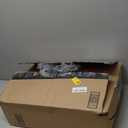 5x7 Ft Large Shag Rugs for Bedroom Living Room Decor for Men Boys, Tie Dyed Ultra Soft Fluffy Furry Area Rug for Indoor Floor, Aesthetic Carpet for Home Decor (Dark Grey)