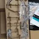 KRAUS Oletto Single Handle Drinking Water Filter Faucet for Water Filtration System in Spot-Free Stainless Steel, FF-103SFS