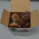 YOZON Chair Leg Floor Protectors for Hardwood Floors Felt Furniture Pads Silicone Caps 32 Pack Anti-Scratch Reduce Noise Clear Round Medium Fit 3/4" to 1-3/16" (19-30mm)